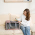 Cat Carrier with Telescopic Walking Handle